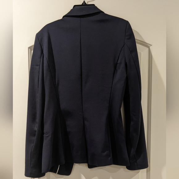 H&M Navy Blue Blazer Suit Jacket - Picture 9 of 15